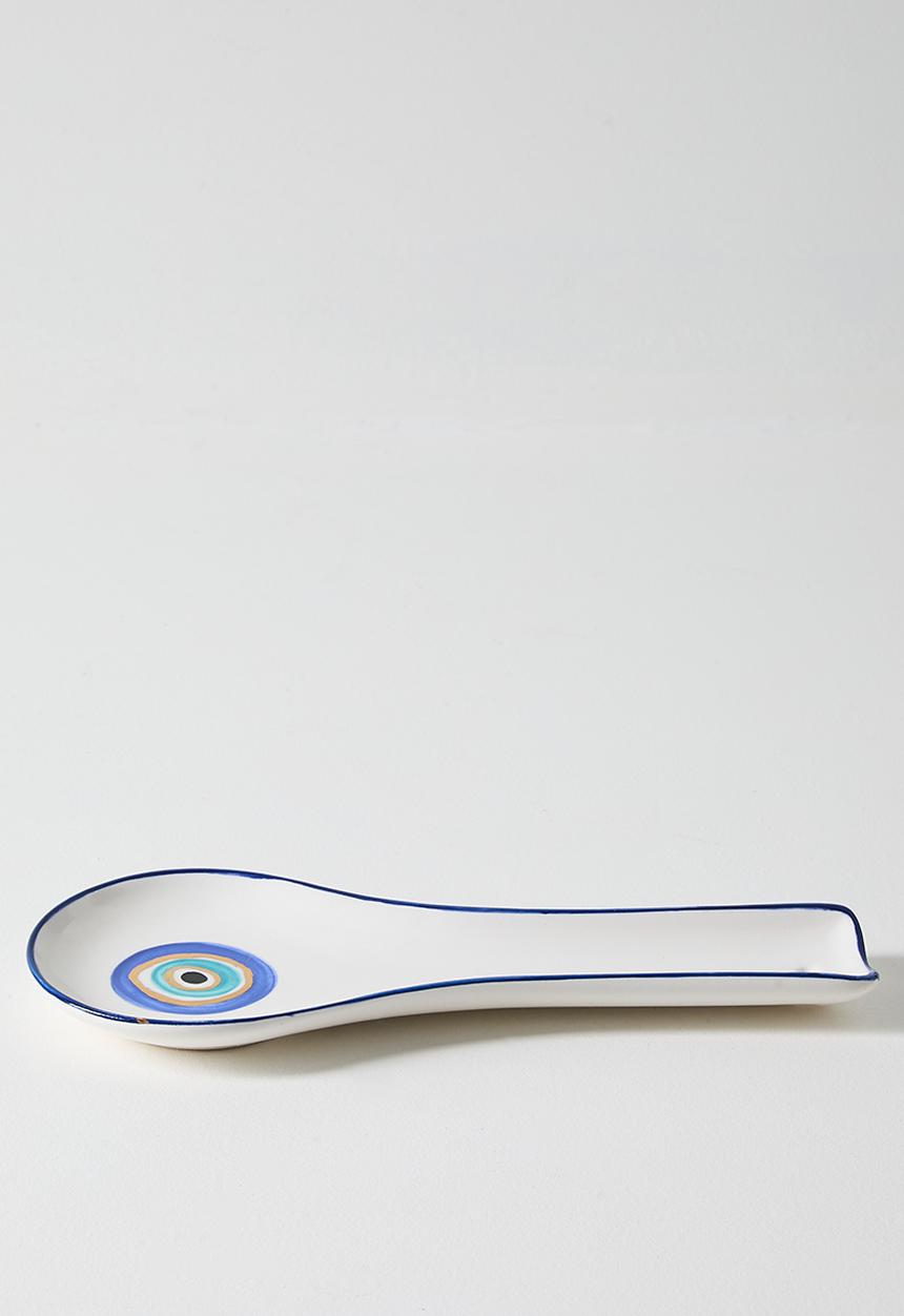 Urchin Art - Spoon Rest Flat Evil Eye