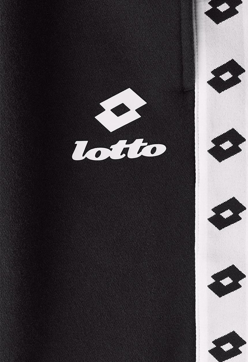 H&M - Lotto H&M: Regular fit sweatshorts - black/lotto