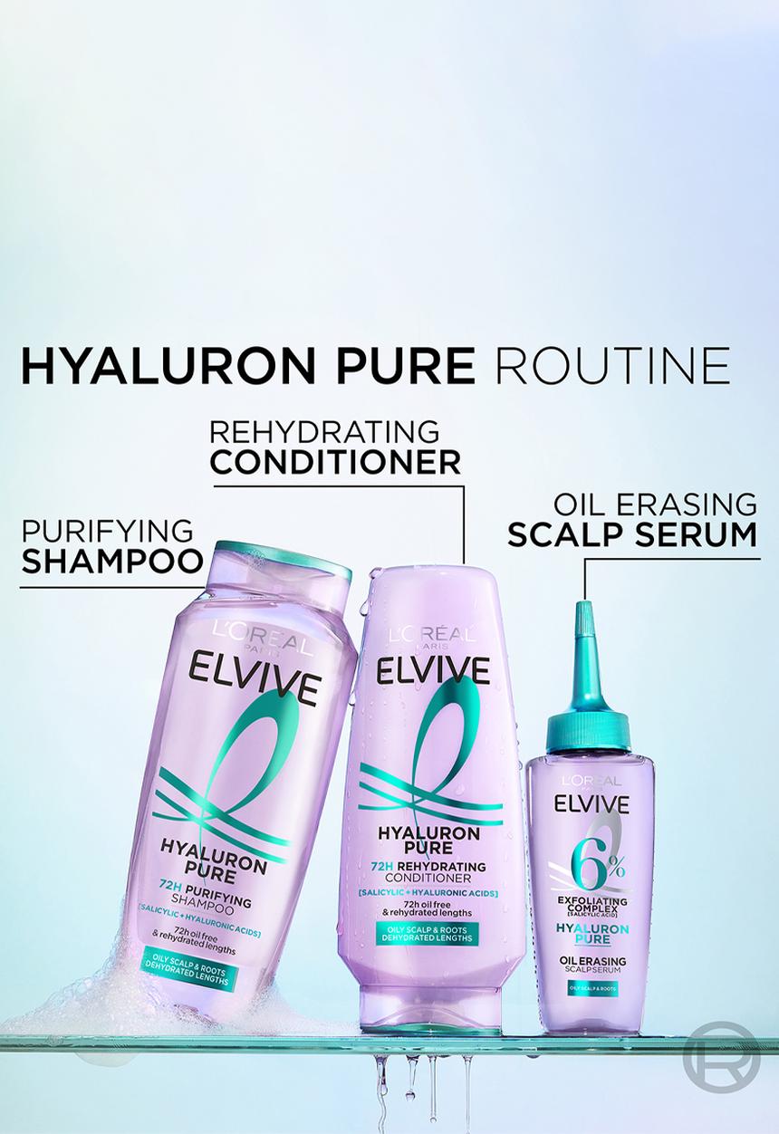 L'Oreal Paris - Elvive Hydra Pure 72H Rehydrating Conditioner - 300ml