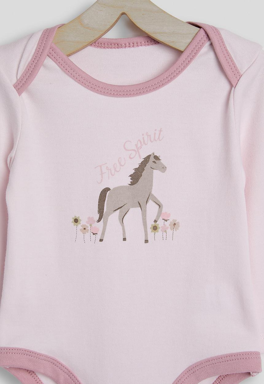 Pop Candy - 3 pack bodysuit - pink/multi