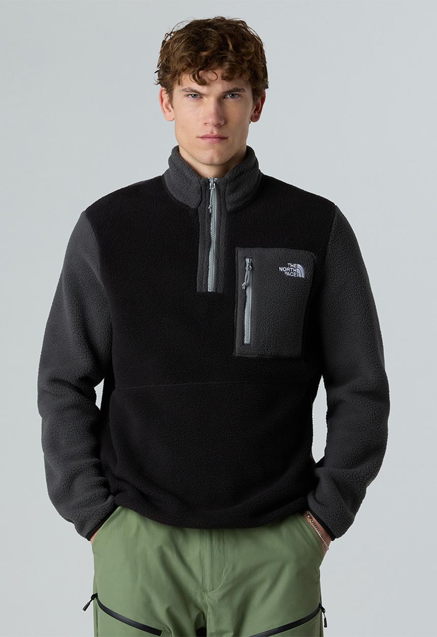 The North Face - Yumiori 1/4 Zip - Tnf Black-Asphalt Grey-Monument Grey
