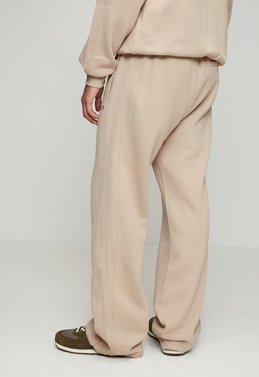 Steve Madden - Mens Ezra Embossed Jogger - Neutral/ Stone