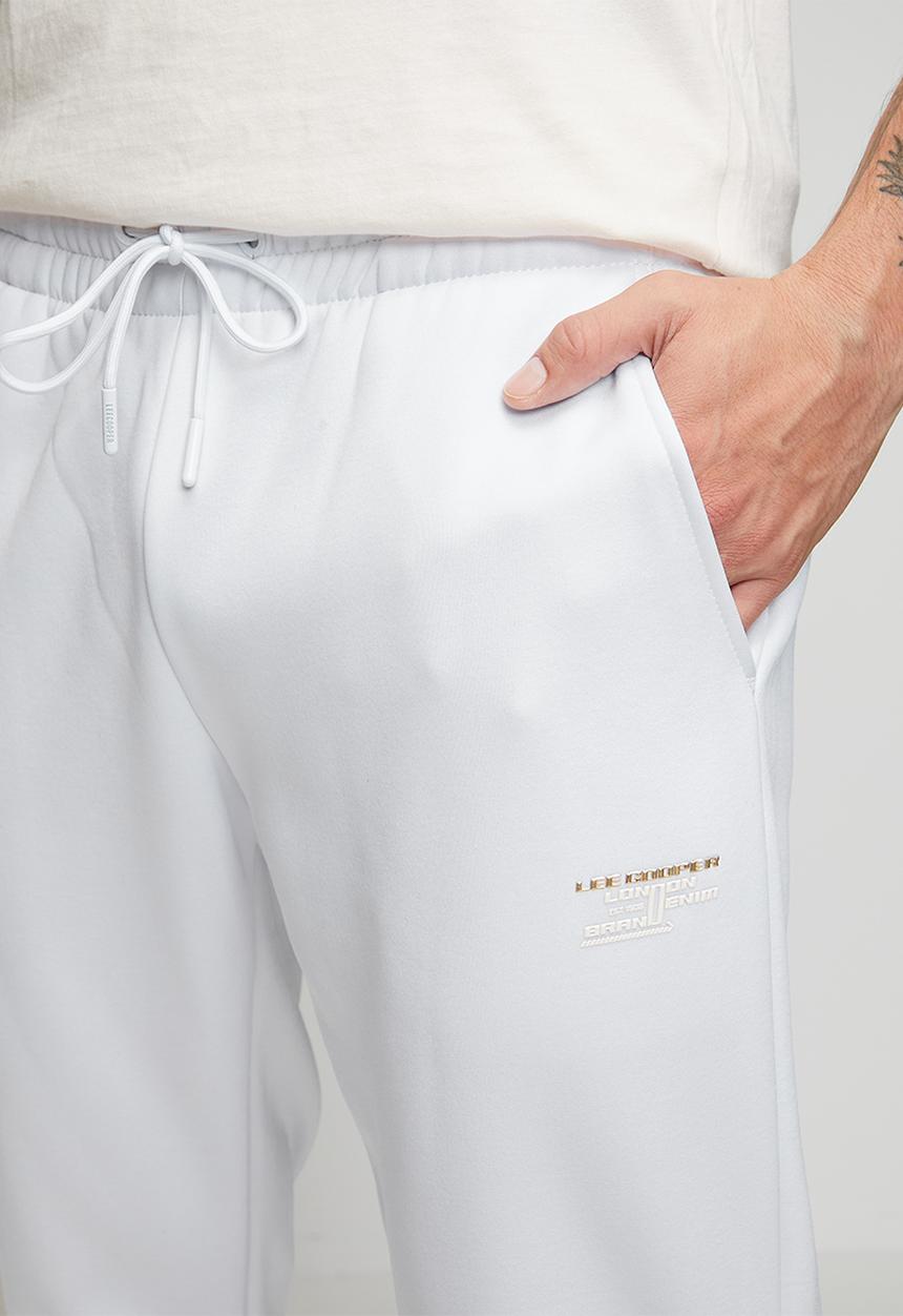 Lee Cooper - NKOSI Fleece Bottom - WHITE