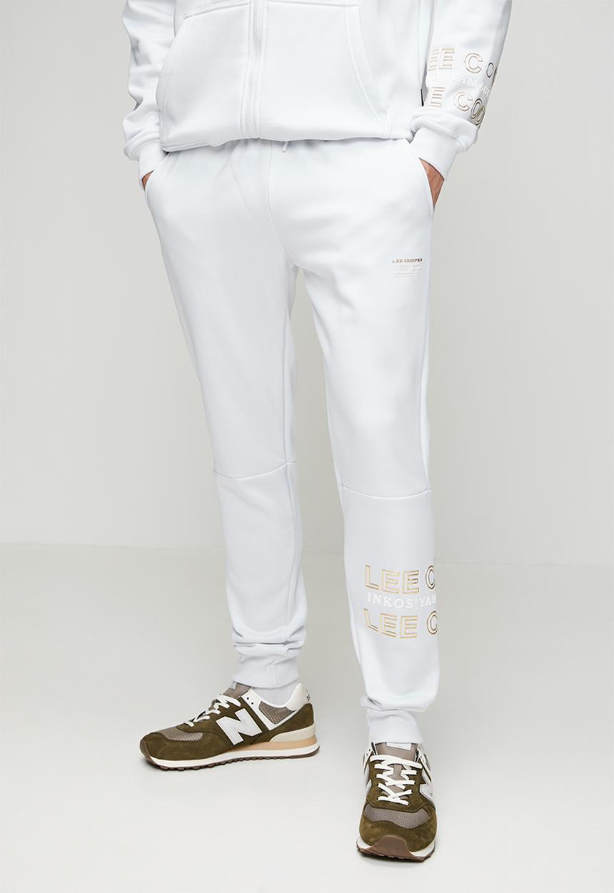 NKOSI Fleece Bottom - WHITE