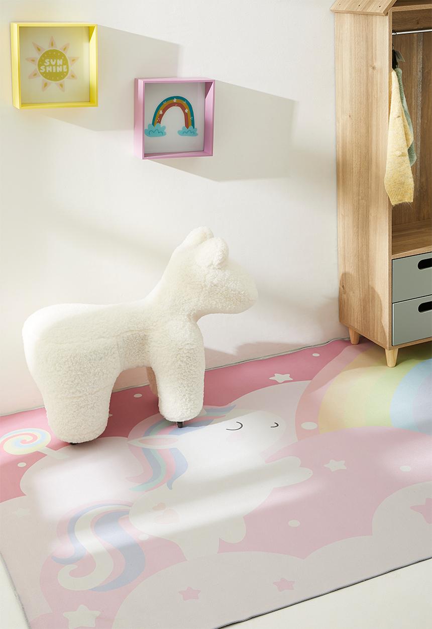 Pop Candy - Unicorn graphic rug - multi
