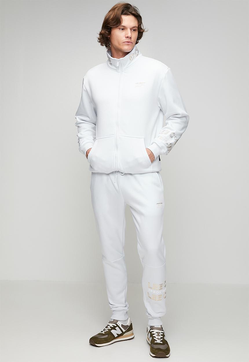 ジャケット・アウター FIFTEEN LOVE ~NKzip white~ (U:nity size) NKOSI Sweatshirt - WHITE