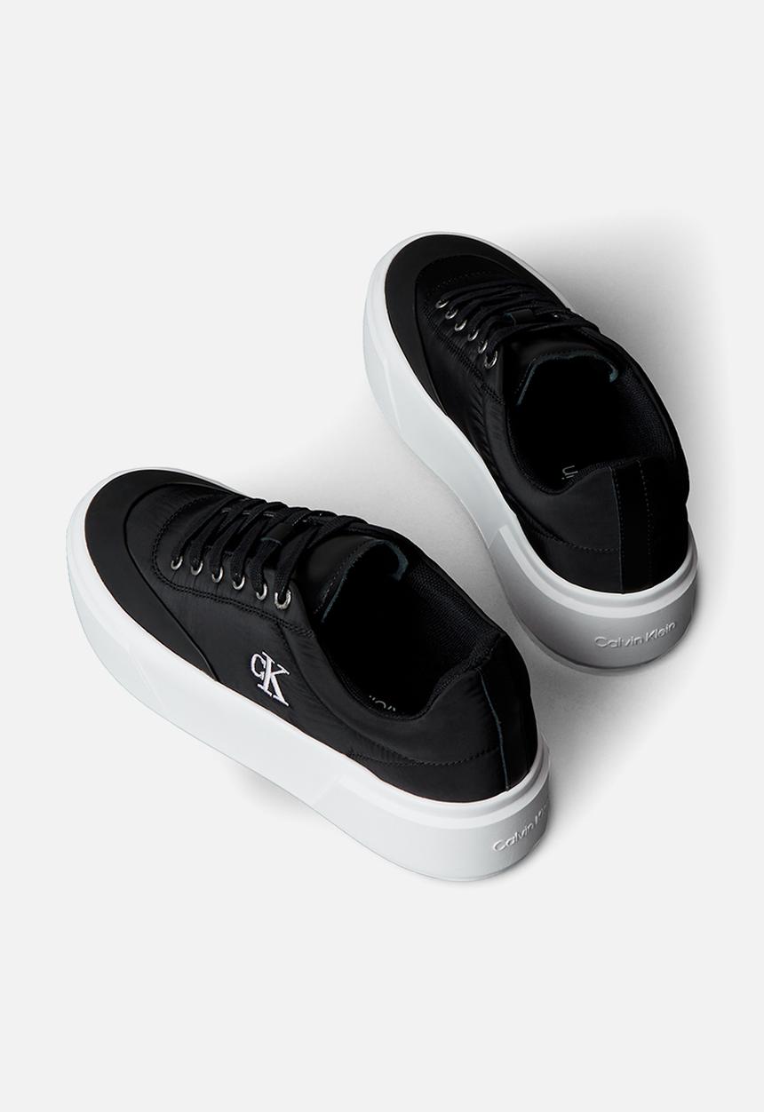 Calvin Klein - Flatform Lace Up - Black/Bright White
