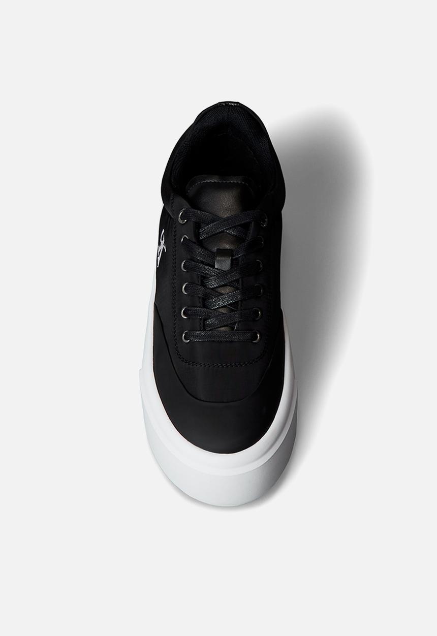 Calvin Klein - Flatform Lace Up - Black/Bright White