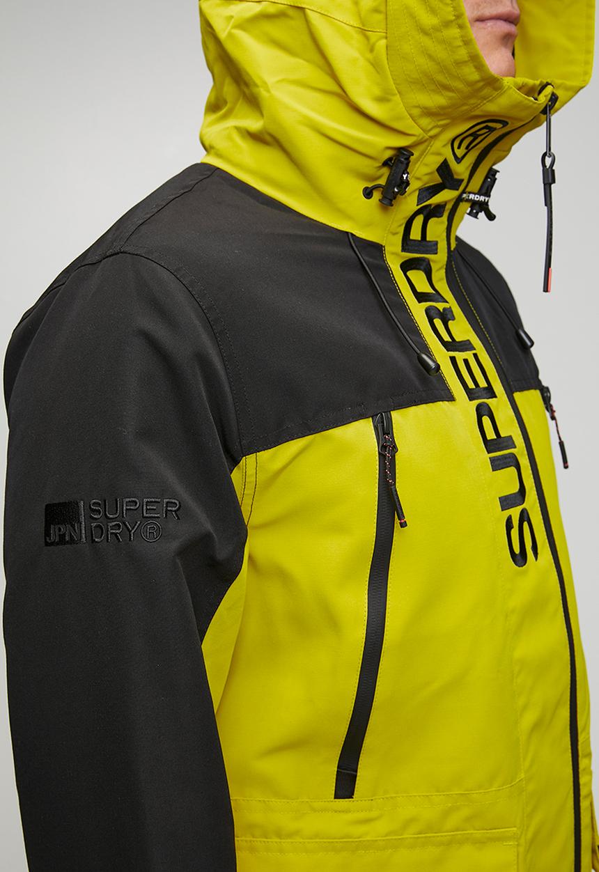 Superdry. - Colour Block Windbreaker Jkt - Wax Yellow