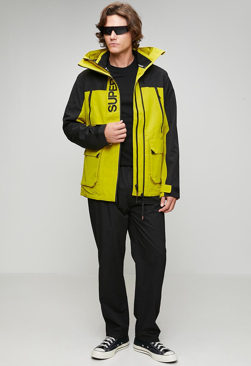 Superdry. - Colour Block Windbreaker Jkt - Wax Yellow