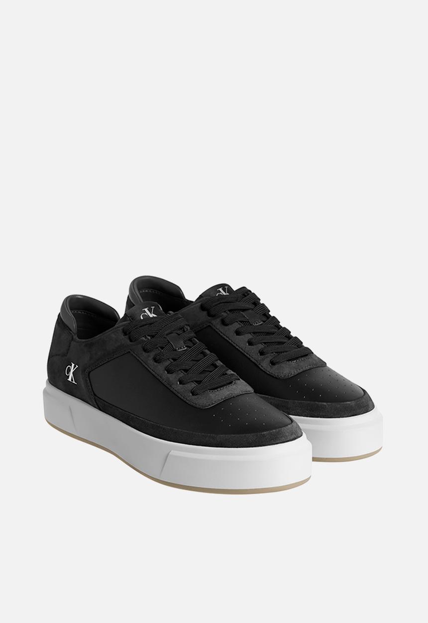 Calvin Klein - Basket Cupsole Laceup - Black/Travertine