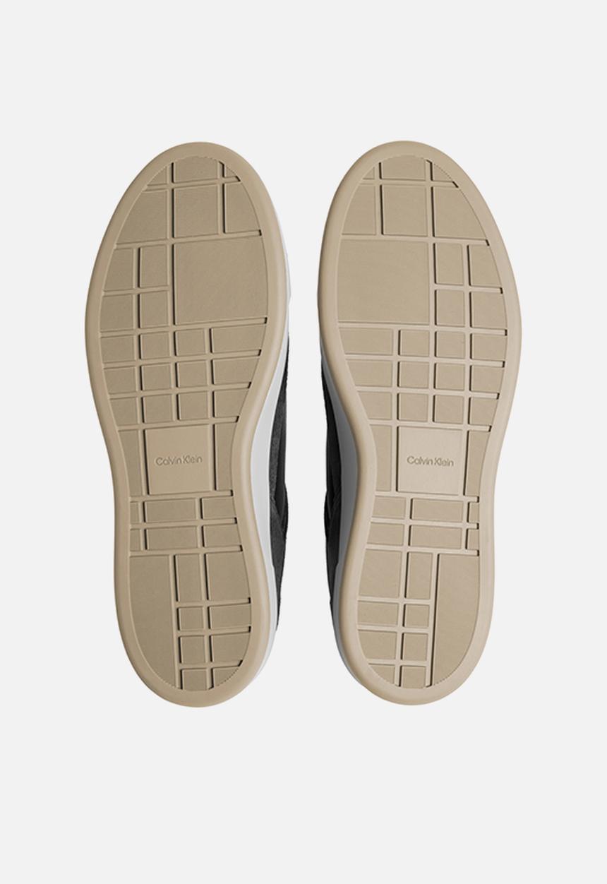 Calvin Klein - Basket Cupsole Laceup - Black/Travertine