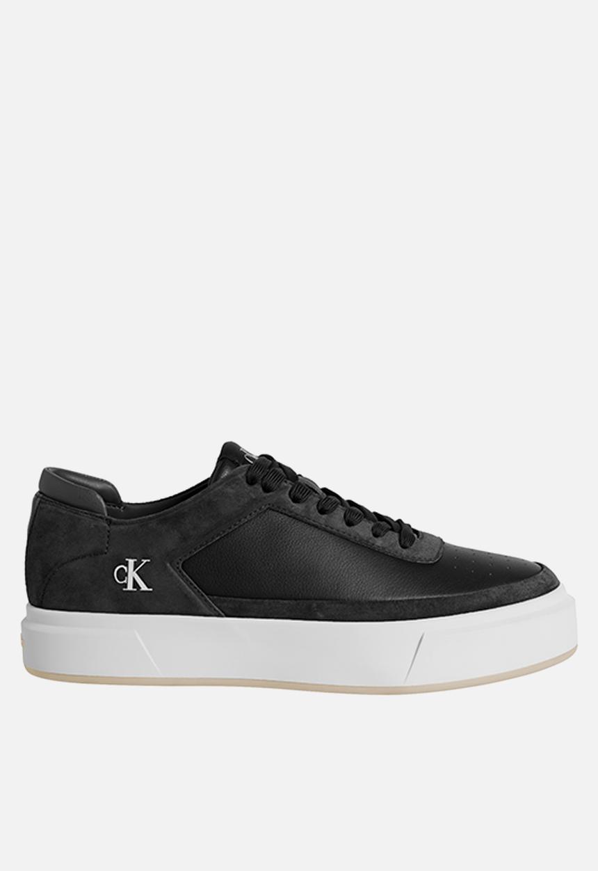 Calvin Klein - Basket Cupsole Laceup - Black/Travertine