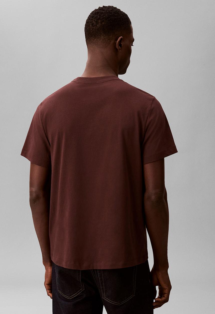 Calvin Klein - Ss 30S Whsl Ck Nyc Graphic Tee - Rich Brown