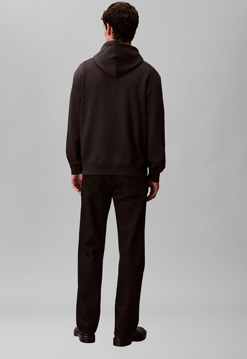 Calvin Klein - Ls 350Fleece Collegiate Hoodie - Pirate Black