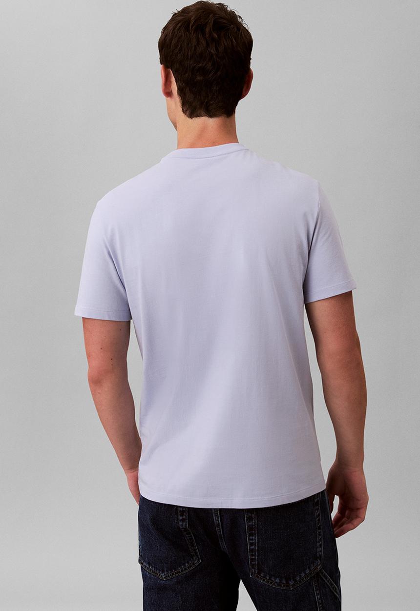 Calvin Klein - Ss Classic Monogram Tee - Casual Blue