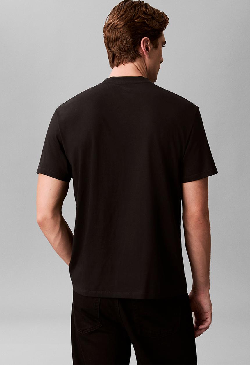 Calvin Klein - Ss 20S Ln Calvin College Graphic Tee - Black