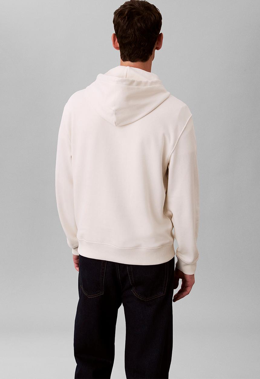 Calvin Klein - Ls 350Terry Eu Monogram Hoodie - Tofu