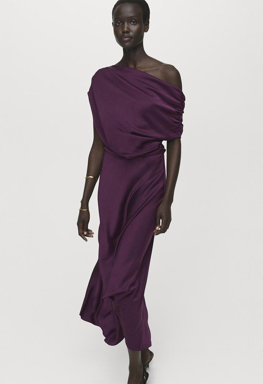 MANGO - Dress Mery - Medium Purple