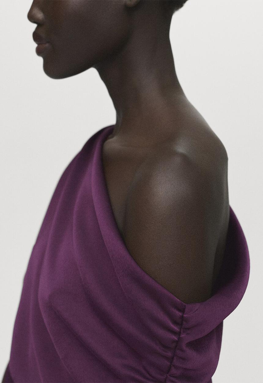 MANGO - Dress Mery - Medium Purple