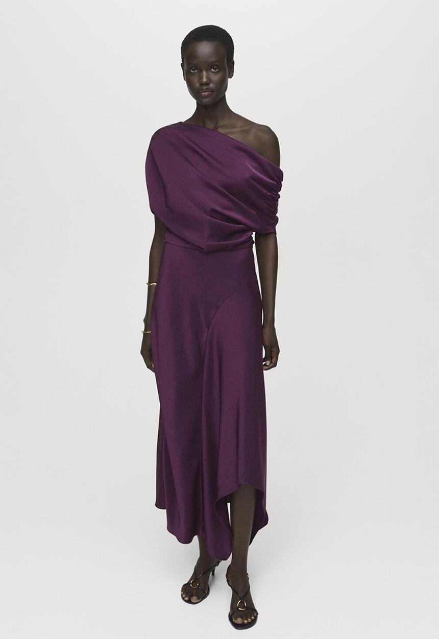MANGO - Dress Mery - Medium Purple