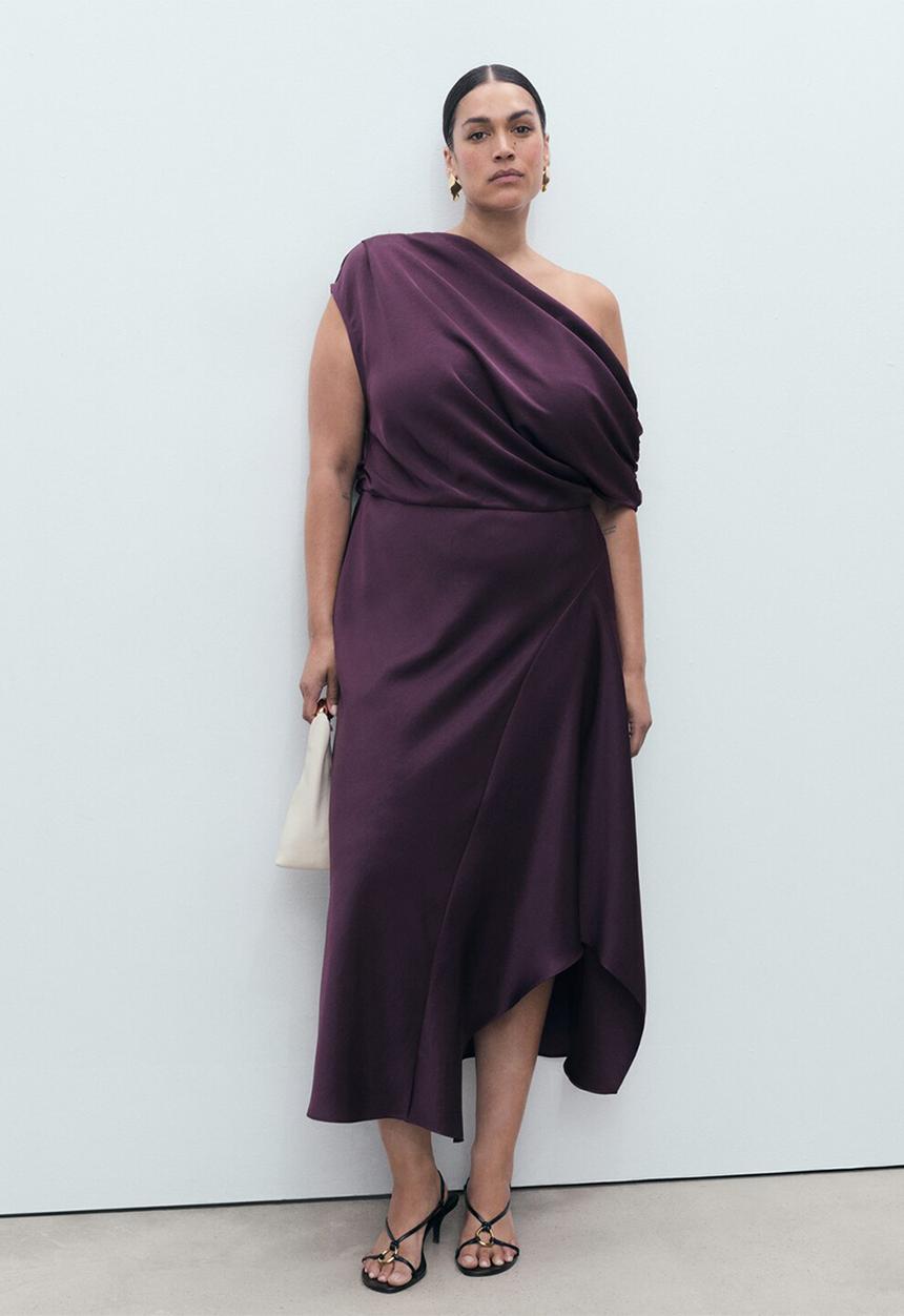 MANGO - Dress Mery - Medium Purple