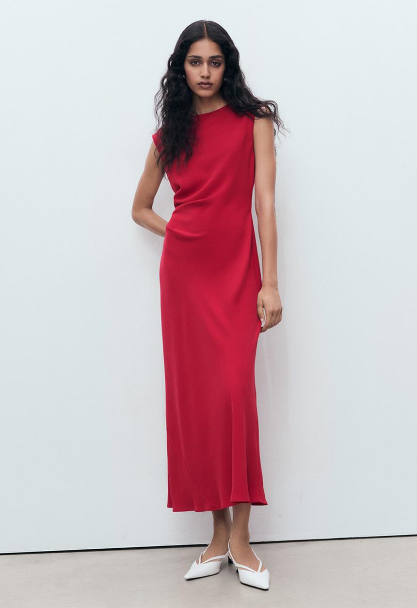 MANGO - Dress Edgar - Red