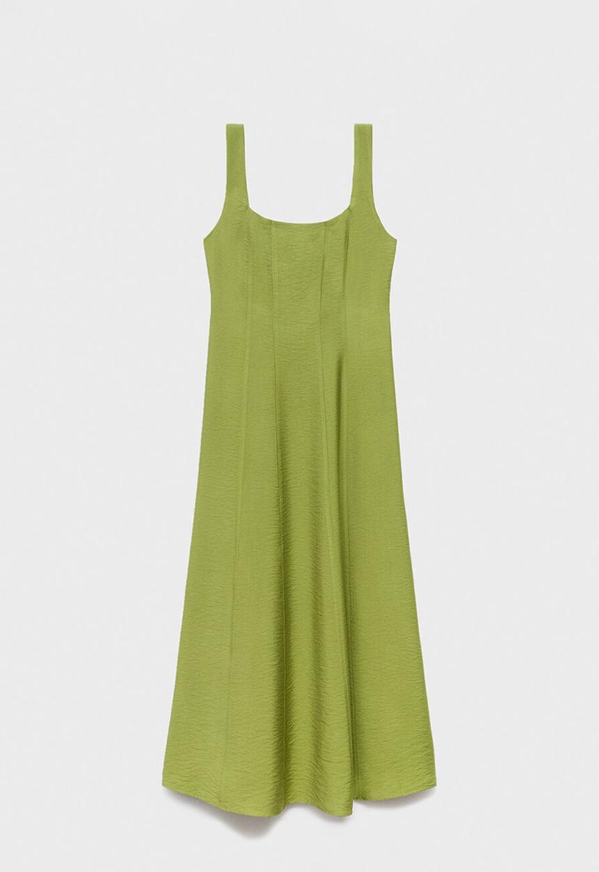 MANGO - Dress Roberts - Green