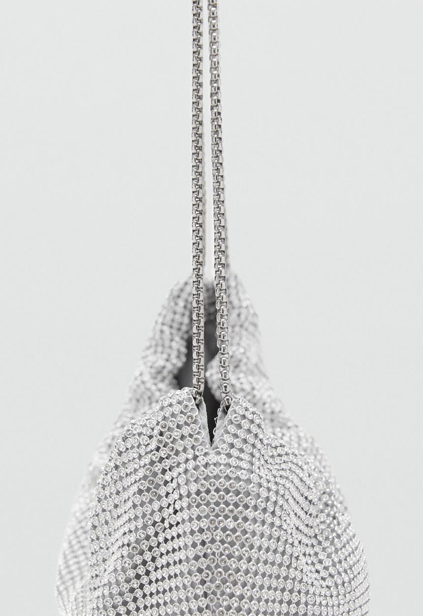 MANGO - Bag p joia - silver