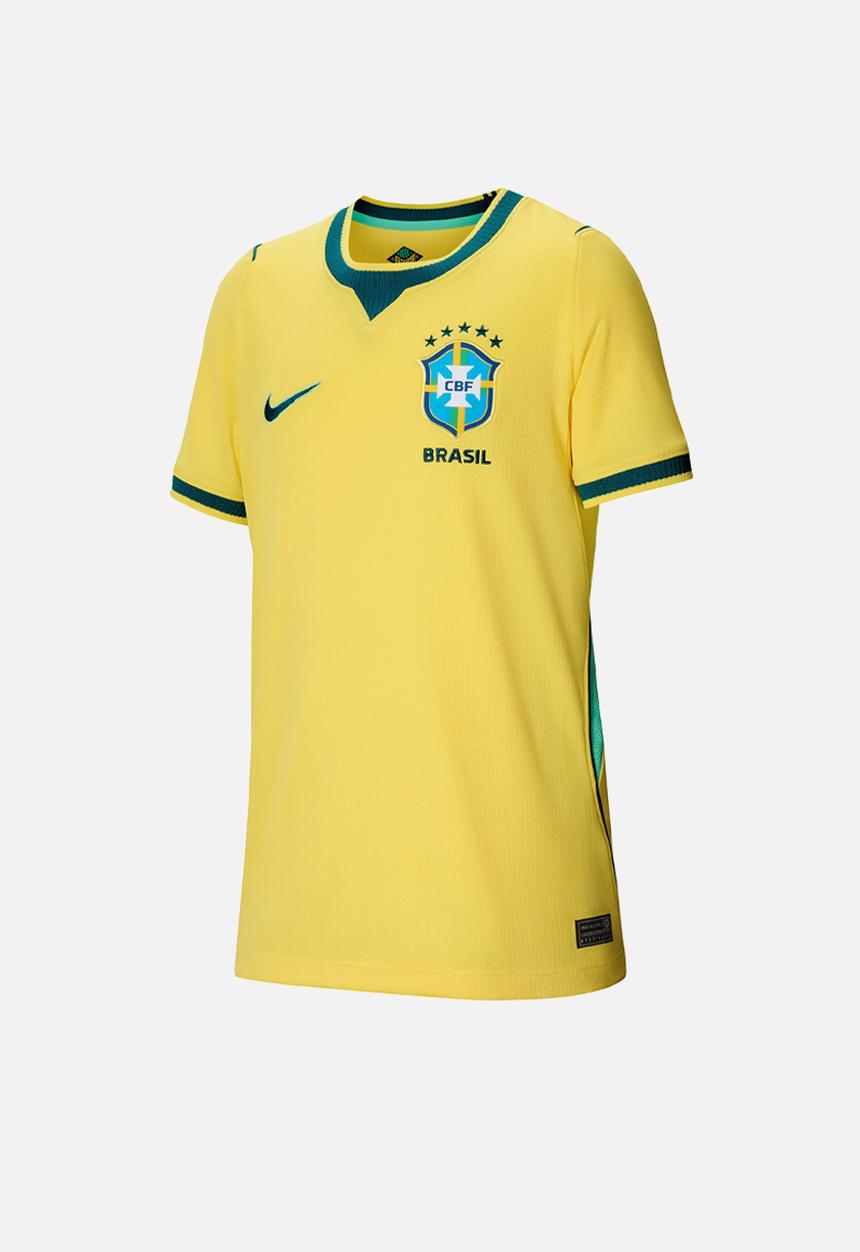 Nike - Brazil Youth Nike Home Stadium Jersey