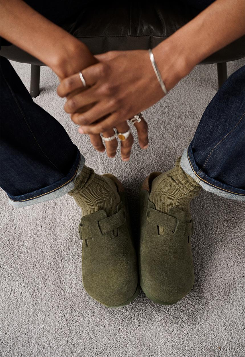 Birkenstock - Boston LEVE - Thyme