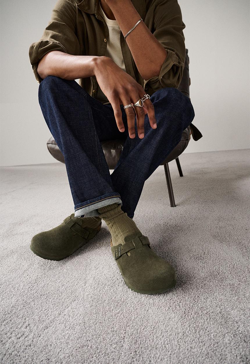 Birkenstock - Boston LEVE - Thyme
