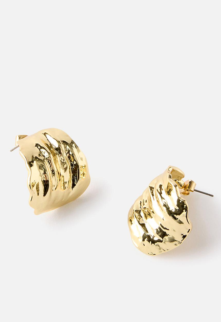 Rubi - Mid Hoop Earring - Gold