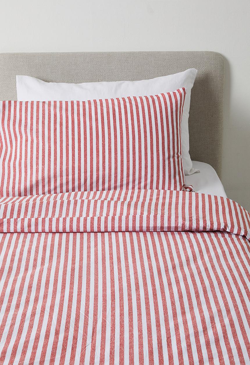 Sixth Floor - Cotton Blend Duvet Cover - Clement Stripe
