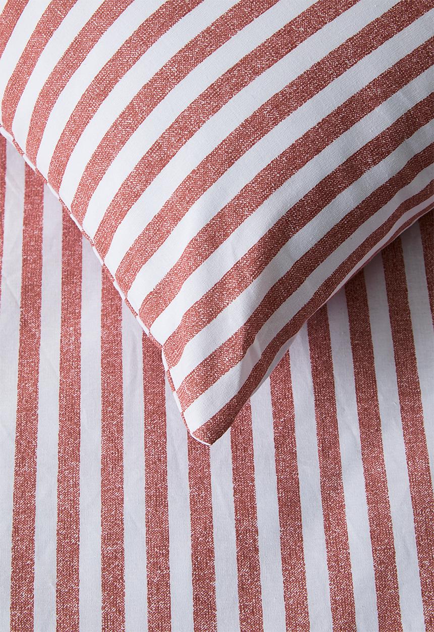 Sixth Floor - Cotton Blend Duvet Cover - Clement Stripe