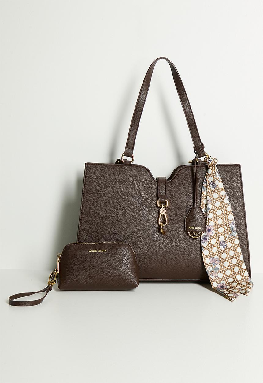 Anne Klein - Cambodia E/W Tote Bag - Espresso