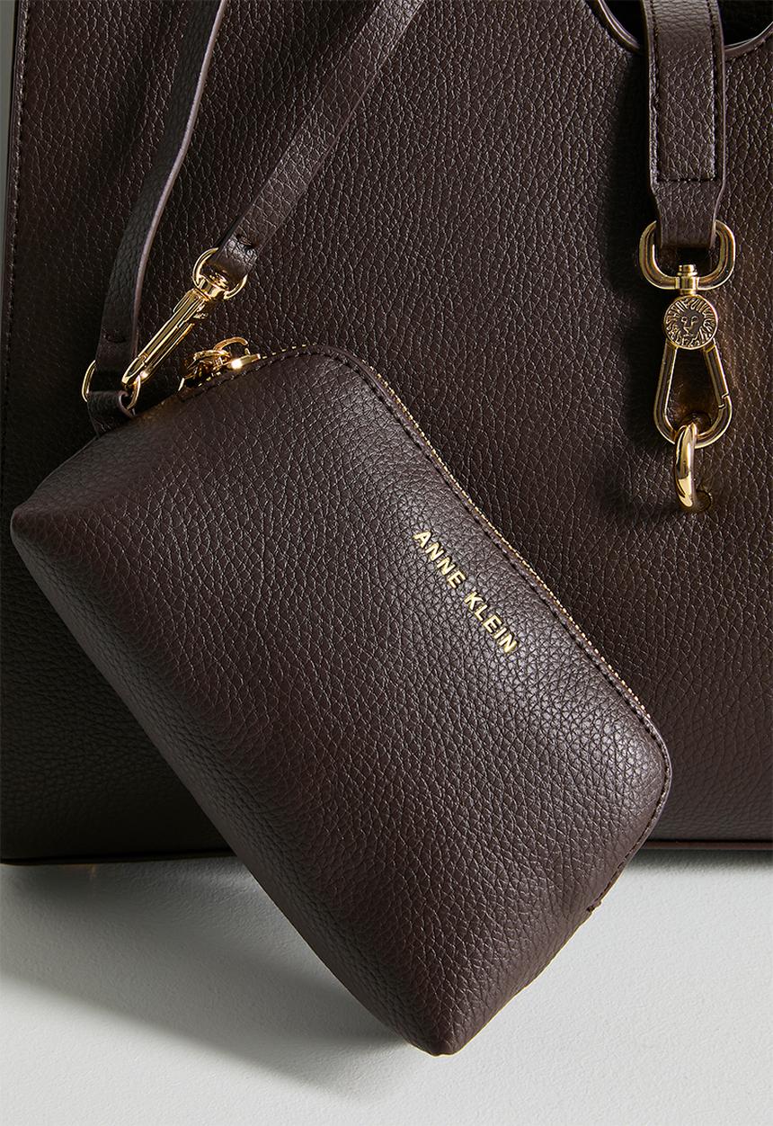 Anne Klein - Cambodia E/W Tote Bag - Espresso