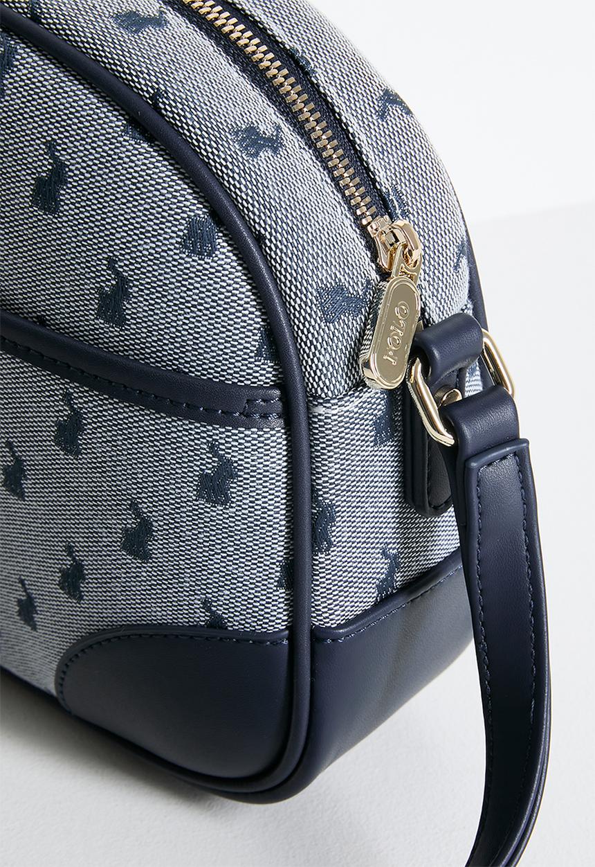 POLO - Jacquard sling bag - blue