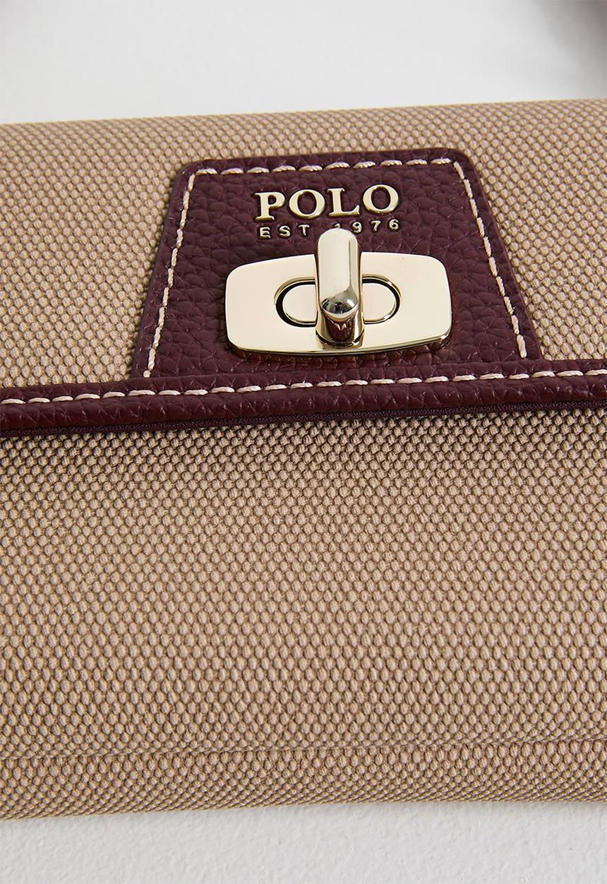 POLO - Cabana phone sling - beige