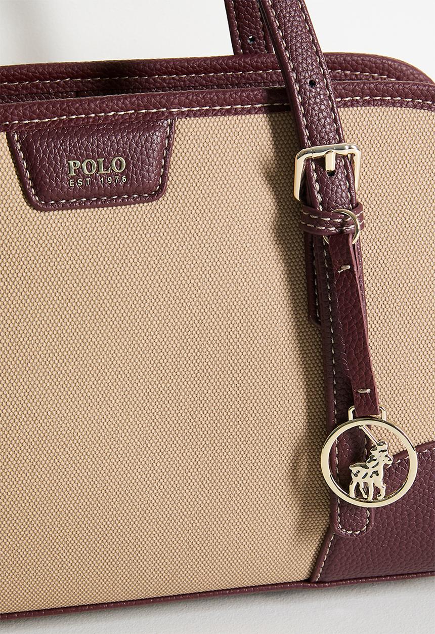 POLO - Cabana shopper bag - beige