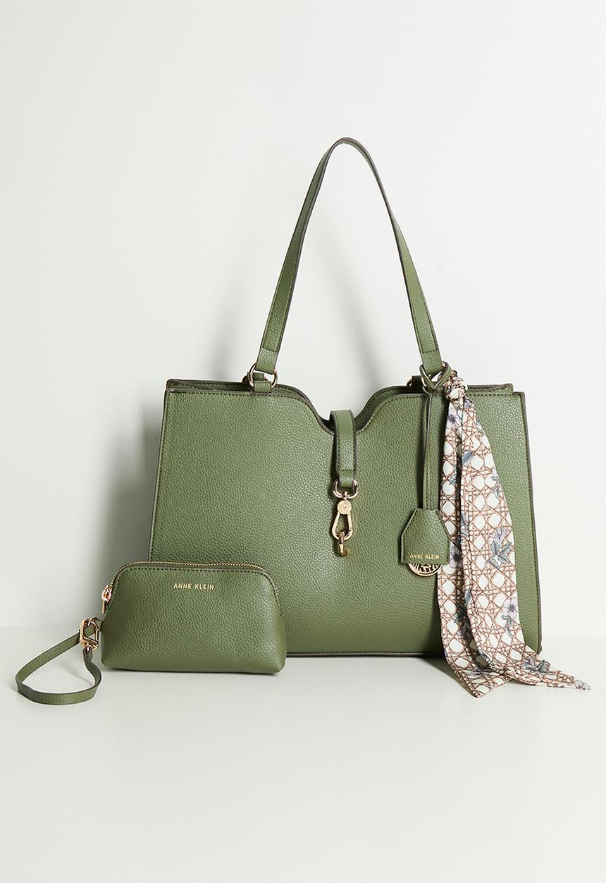 Anne Klein - Cambodia E/W Tote Bag - Safari Green