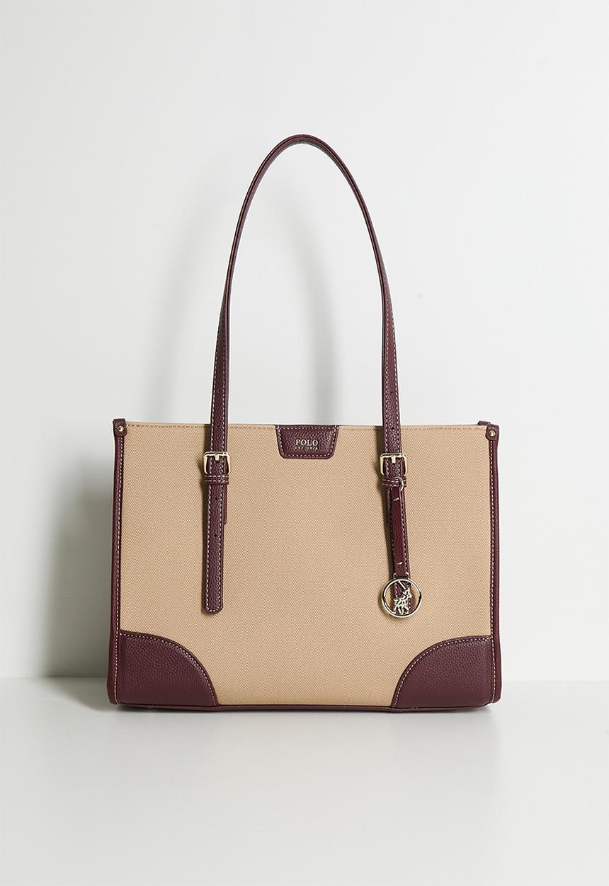 POLO - Cabana book tote - beige