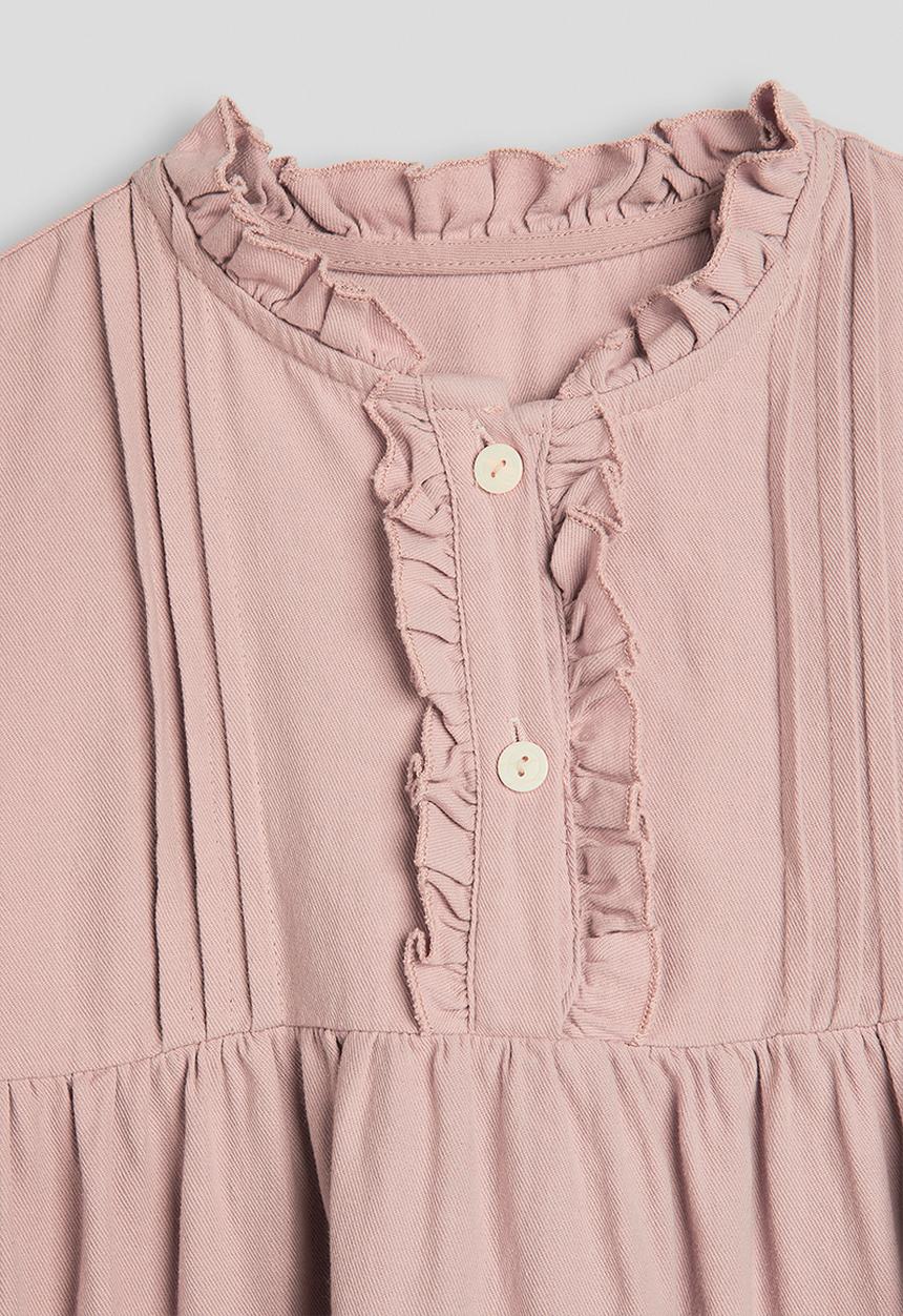 Pop Candy - Pintucked smock dress - pink