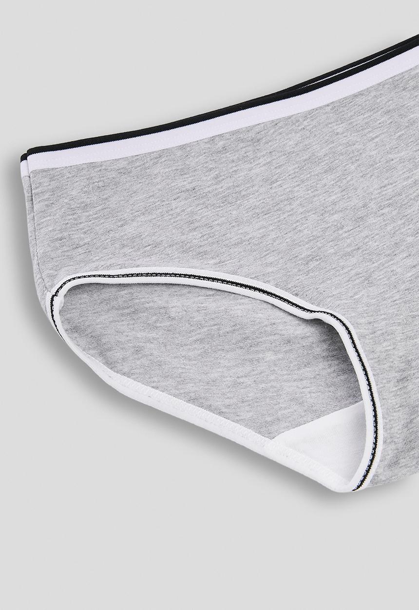 Pop Candy - Cami bra with full briefs - platinum grey