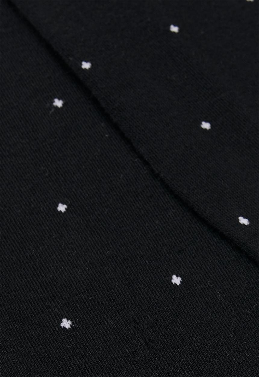Pop Candy - Polka dot stockings - black