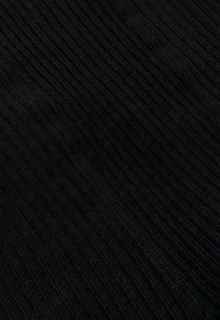 Pop Candy - Ribbed stockings - black