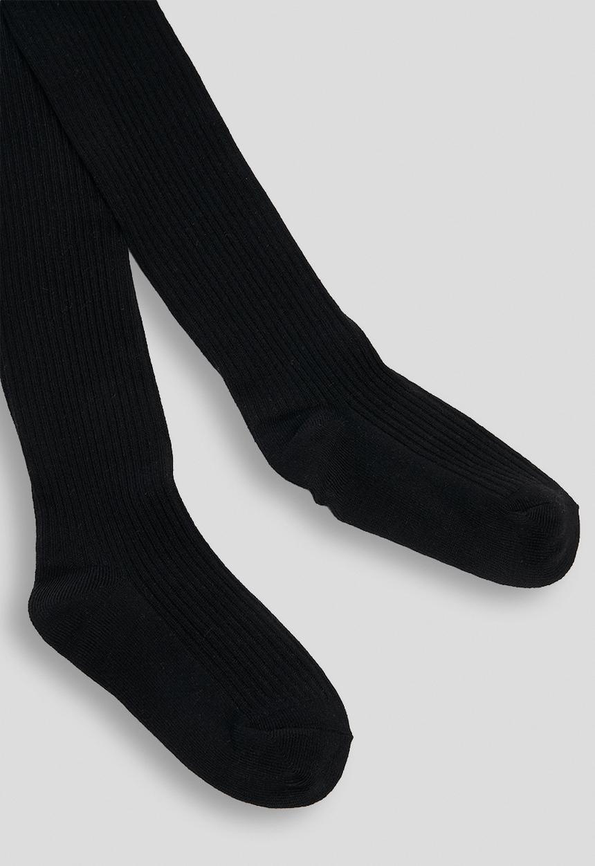 Pop Candy - Ribbed stockings - black