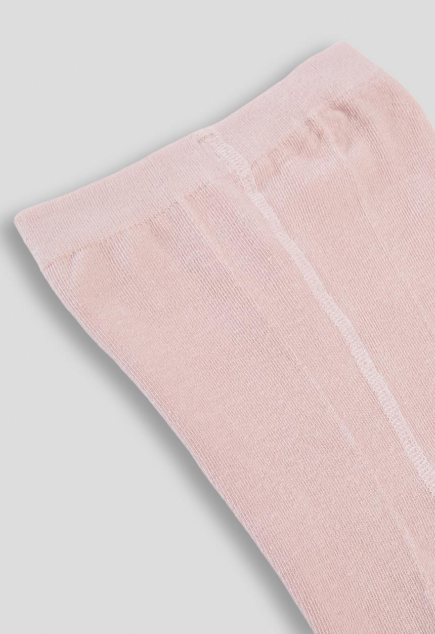 Pop Candy - Heart design pointelle stockings - pink