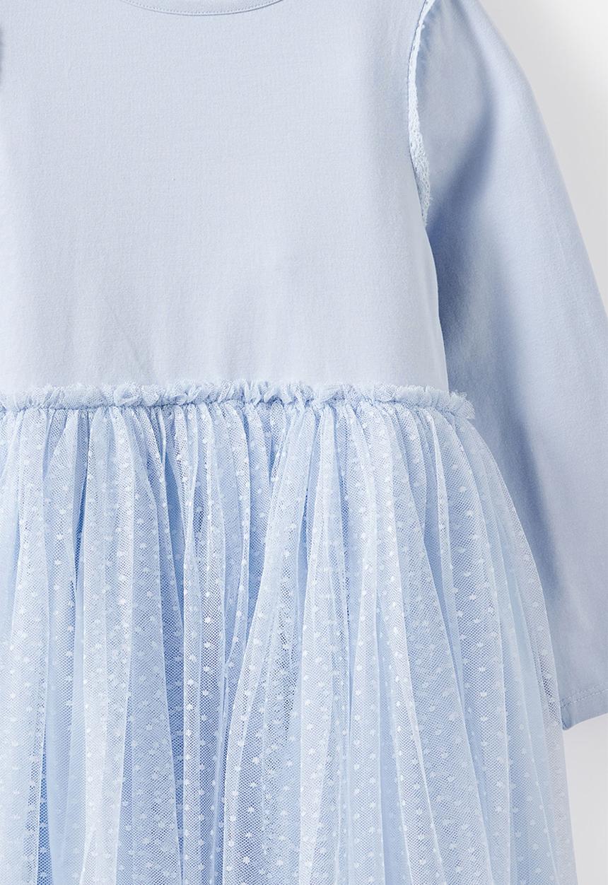 Cotton On - Eloise Long Sleeve Dress Up Dress - Ice Blue