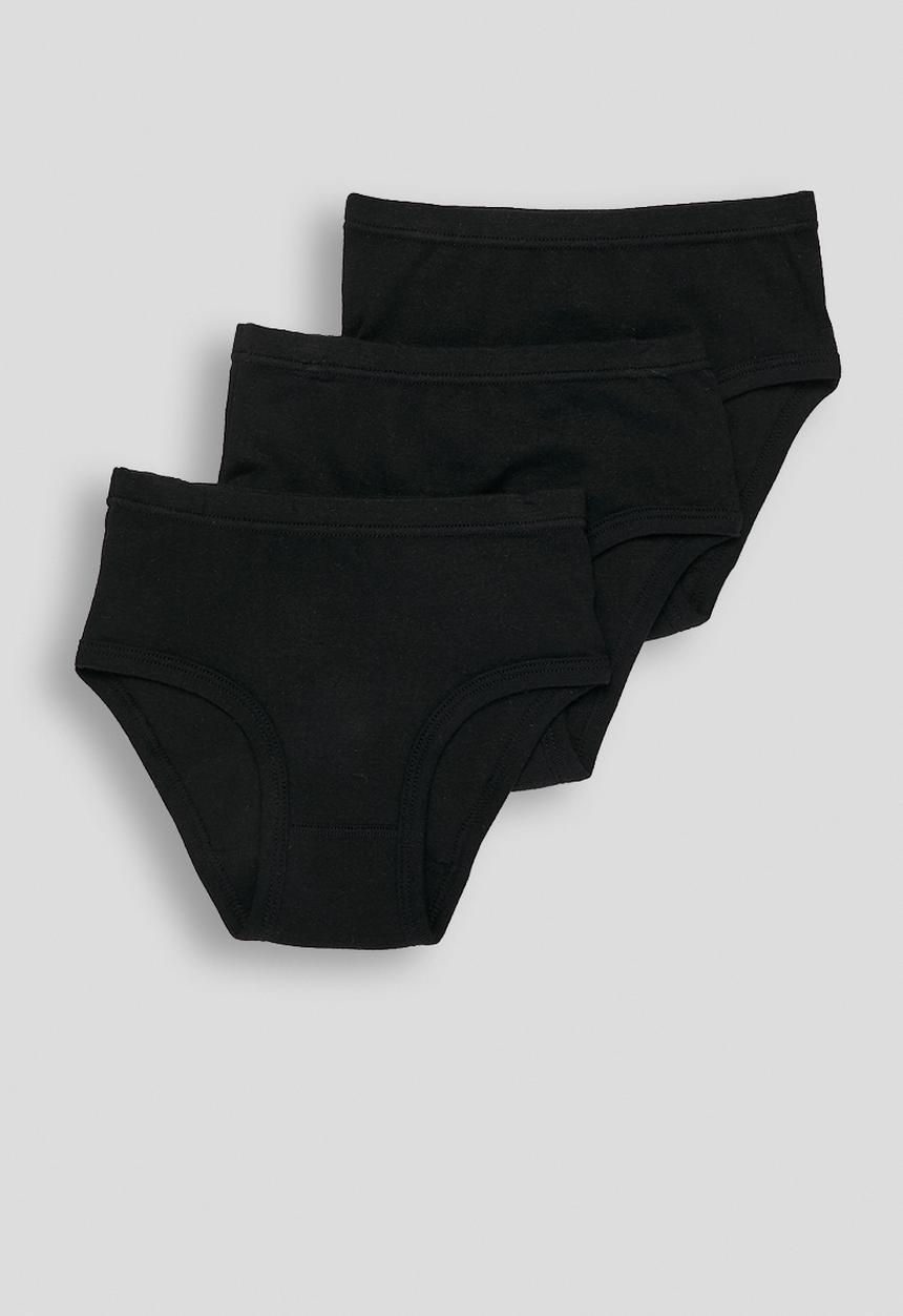 Pop Candy - 3 Pack full briefs - black